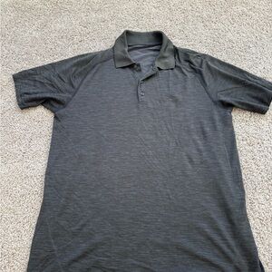lululemon athletica Gray Polo Shirt